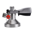 G Type Keg Stainless Steel Coupler Draft Beer Dispenser Brew w Air Valve Home