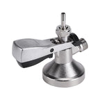 G Type Keg Stainless Steel Coupler Draft Beer Dispenser Brew w Air Valve Home
