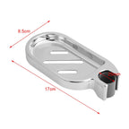 ABS Soap Dish Holder Adjustable Shower Rod Slide Practical Bathroom Gadget