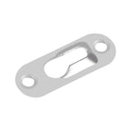 40 Pcs Silver Tone Metal Keyhole Hanger Fasteners for Picture Frames Hang Wall Indoor