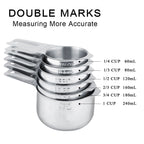 Measuring Cups and Measuring Spoons Set Ejoyous 304 Stainless Steel 13 Pieces Kitchen Measuring