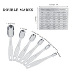 Measuring Cups and Measuring Spoons Set Ejoyous 304 Stainless Steel 13 Pieces Kitchen Measuring