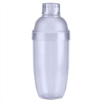 Anti leakage Transparent PC Resin Milk Tea Cocktail Drink Shaker Bar Tool 700cc