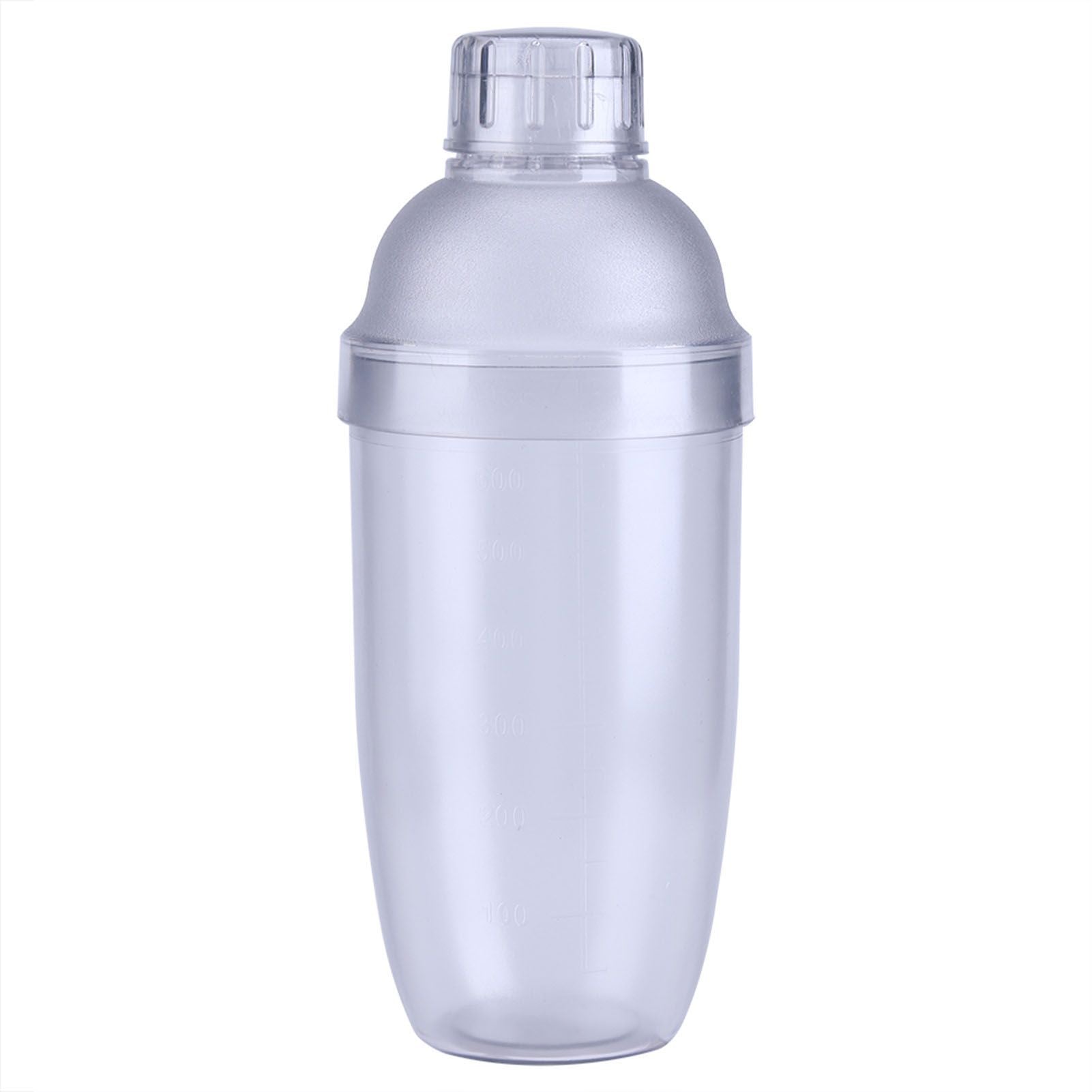 Anti leakage Transparent PC Resin Milk Tea Cocktail Drink Shaker Bar Tool 700cc