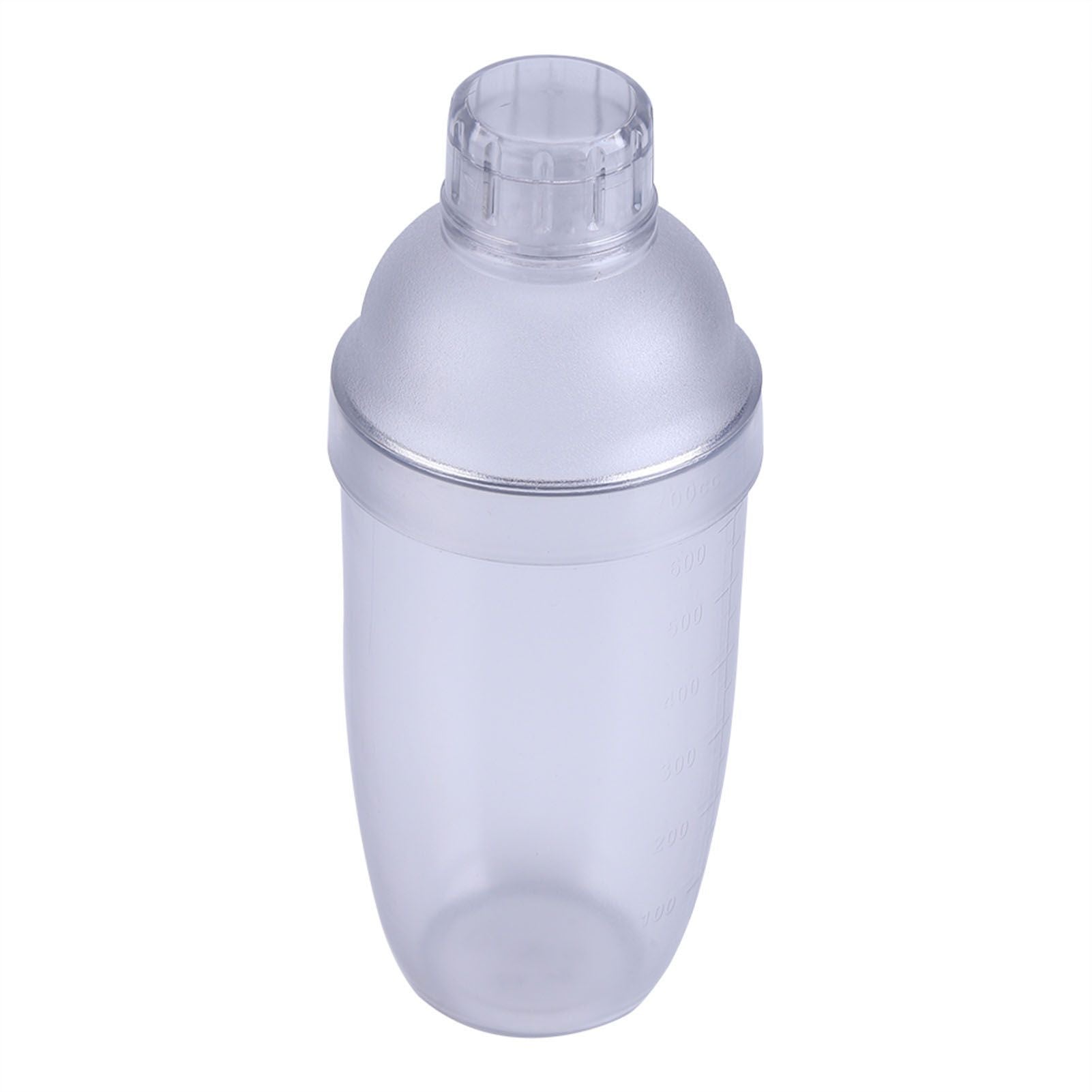 Anti leakage Transparent PC Resin Milk Tea Cocktail Drink Shaker Bar Tool 700cc