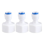 6pcs 1/4 Tube OD to 1/2 Female Push in Quick Connector for Water Filter Reverse Osmosis