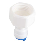 6pcs 1/4 Tube OD to 1/2 Female Push in Quick Connector for Water Filter Reverse Osmosis