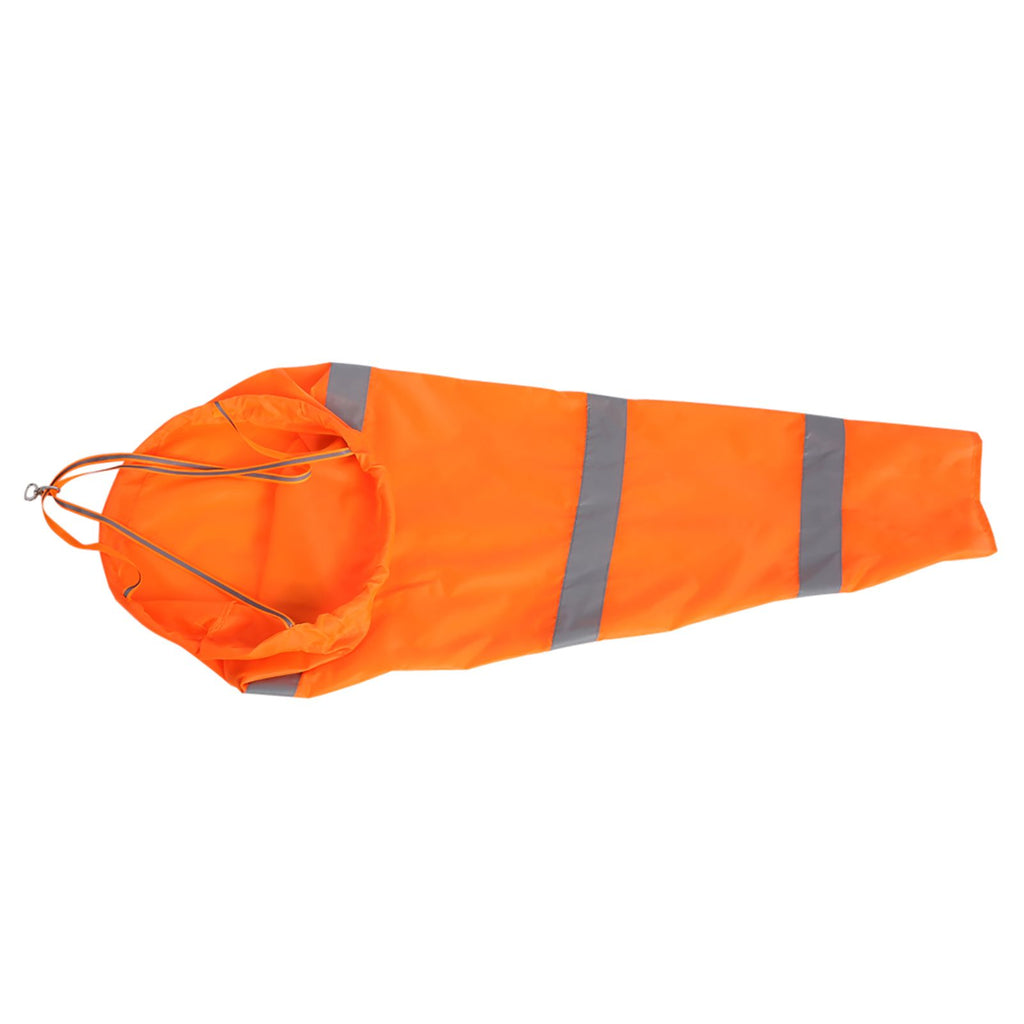 Noctilucent Airport Aviation Waterproof Windsock Reflective Strips Wind Measurement Bag S 100cm