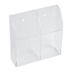 Acrylic Air Conditioner Remote Control Holder Case Storage Box Wall Mount 2 Case