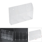 Acrylic Air Conditioner Remote Control Holder Case Storage Box Wall Mount 3 Case