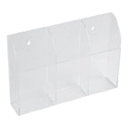 Acrylic Air Conditioner Remote Control Holder Case Storage Box Wall Mount 3 Case