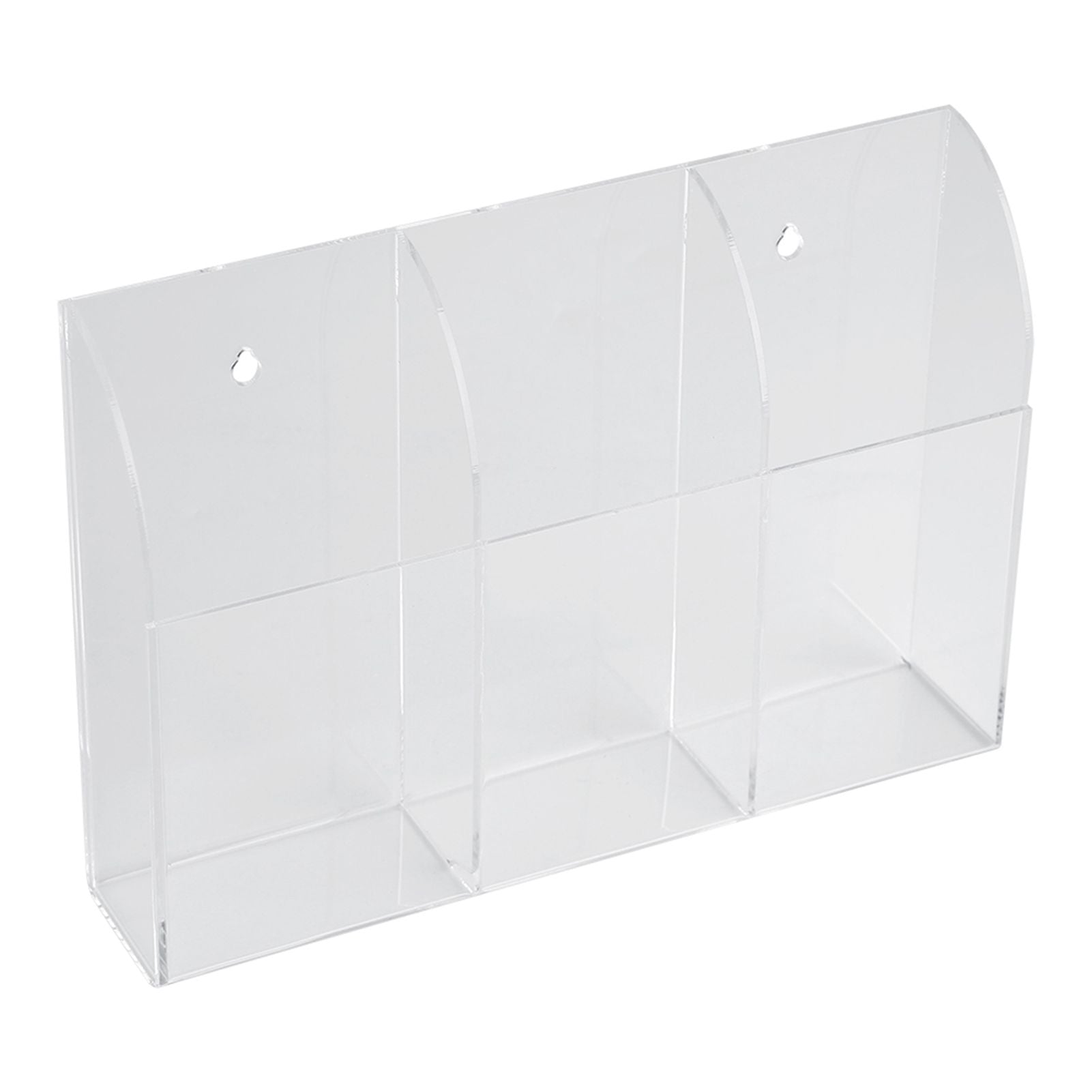 Acrylic Air Conditioner Remote Control Holder Case Storage Box Wall Mount 3 Case