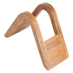 Wood Coffee Filters Dispenser Holder Display Shelf Filtering Paper Storage Rack Stand