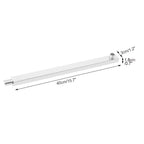 16 Inch Long Polished Stainless Steel Wall Mounted Shower Head Extension Showers Arm