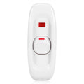 AC 250V 10A Inline ON/OFF Table Desk Lamp Cord Cable Switch with LED Indicator Light White