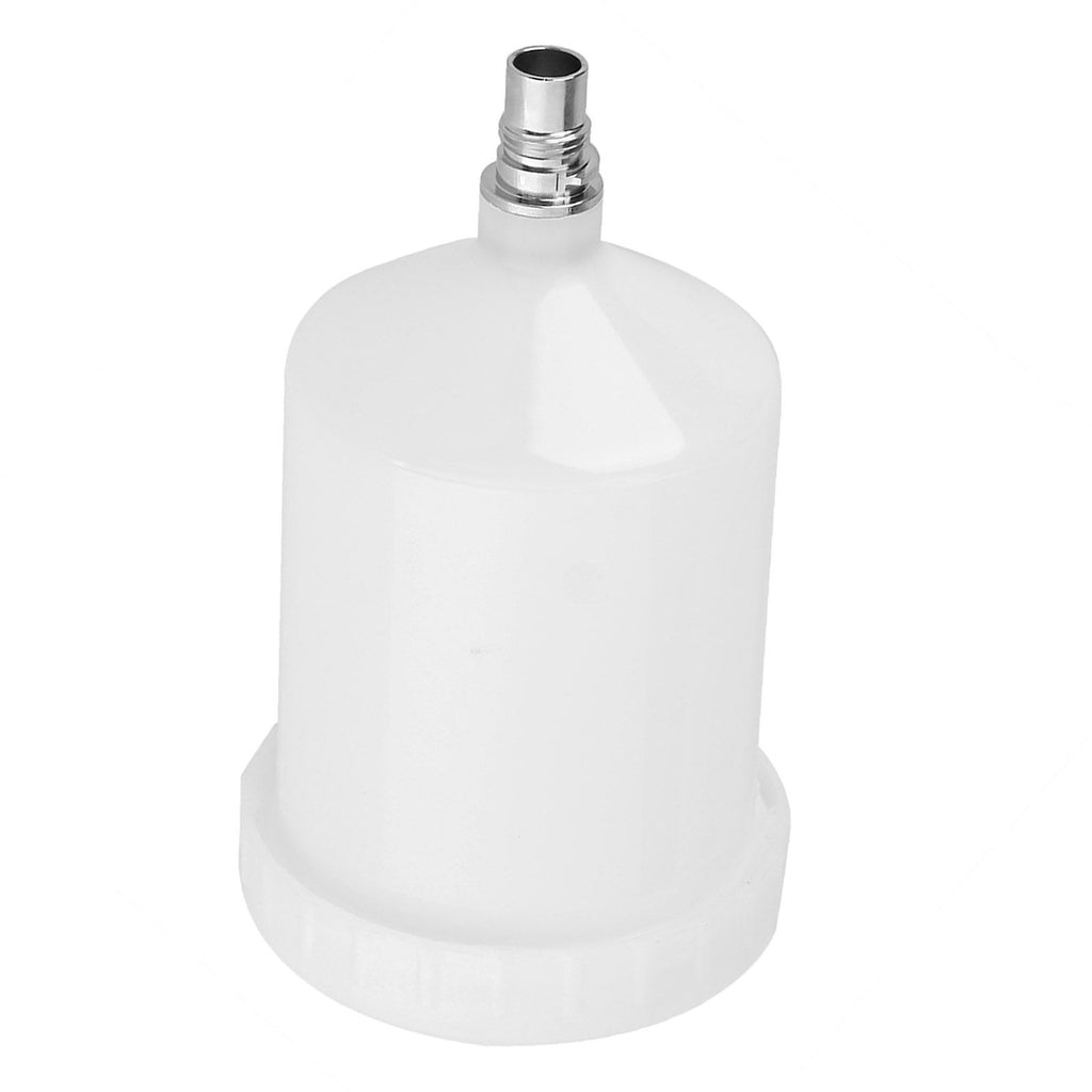 Plastic Cup Air Gravity Paint Pot Thread Connector for Spray Gun Tool 600ml Capacity