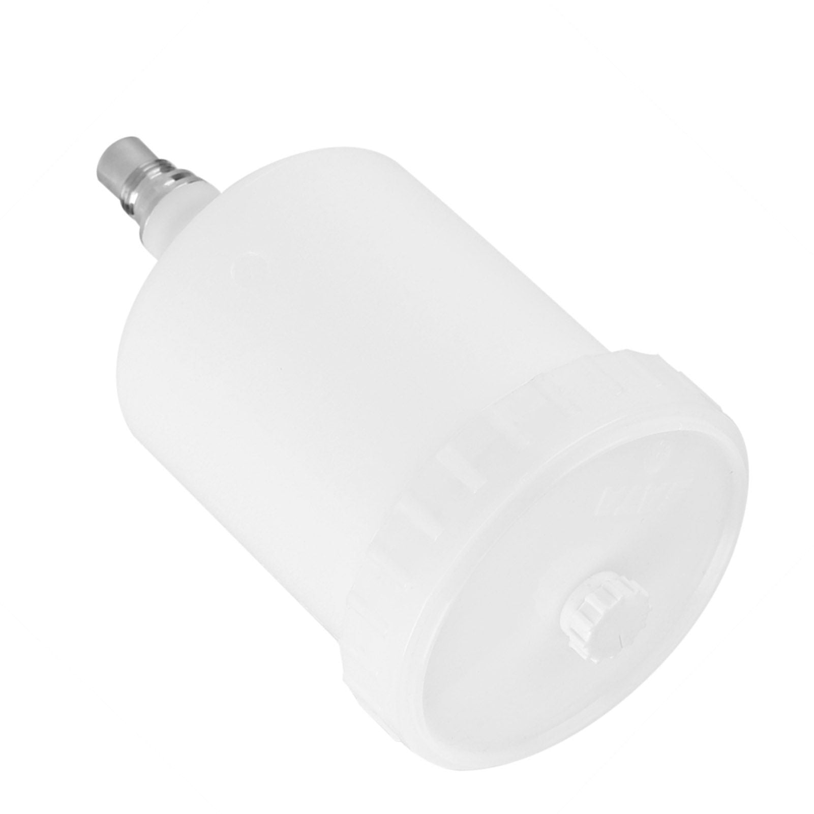 Plastic Cup Air Gravity Paint Pot Thread Connector for Spray Gun Tool 600ml Capacity
