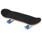 1Pc Maple Wooden Alloy Fingerboard Finger Skateboards With Box Reduce Pressure Gifts Dark Blue