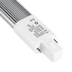 6W 2‑Pin LED Compact Lamp Horizontal Recessed Tube Light Bulb Lighting Fixtures G23 Cool White