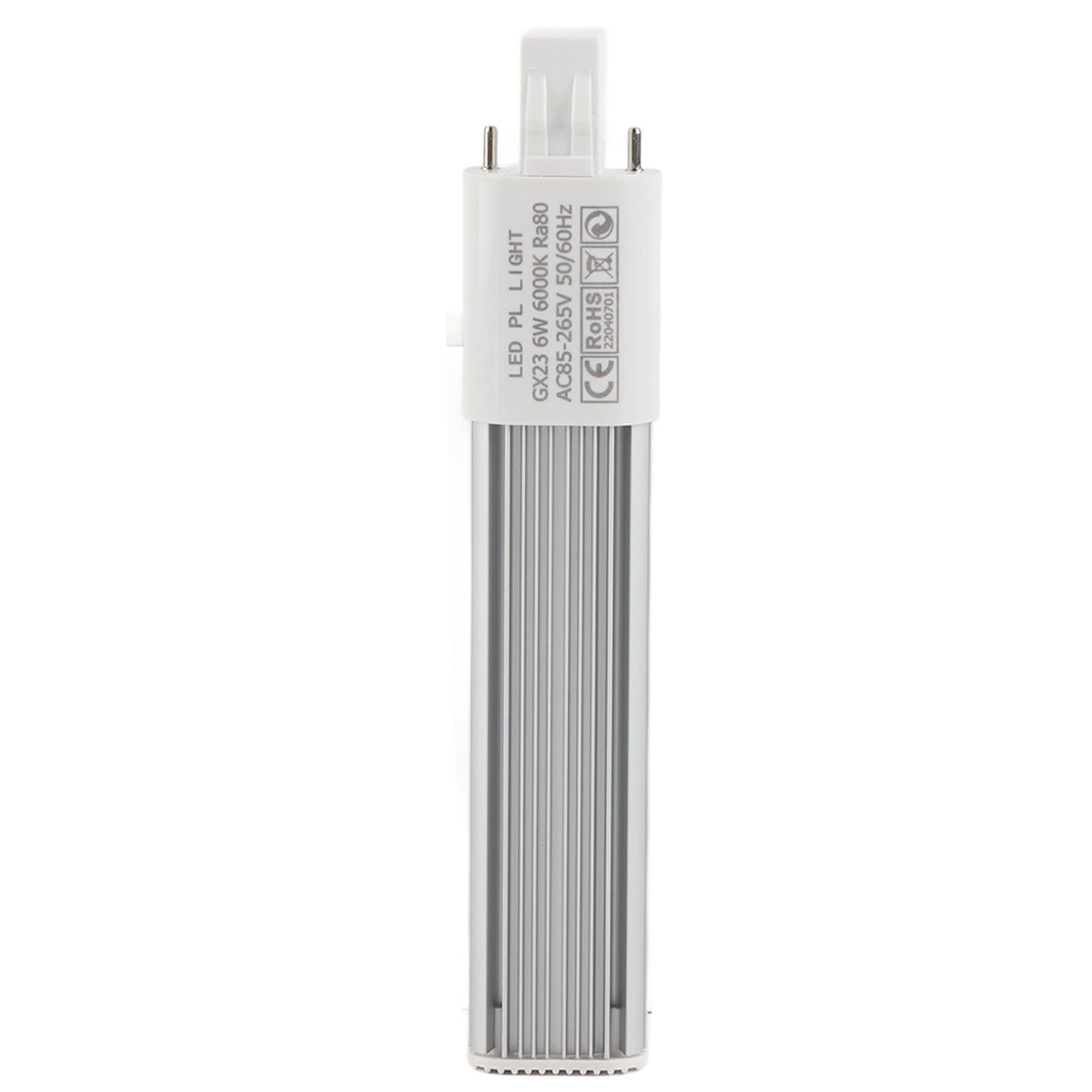 6W 2-Pin LED Compact Lamp Horizontal Recessed Tube Light Bulb Lighting Fixtures GX23 Cool White