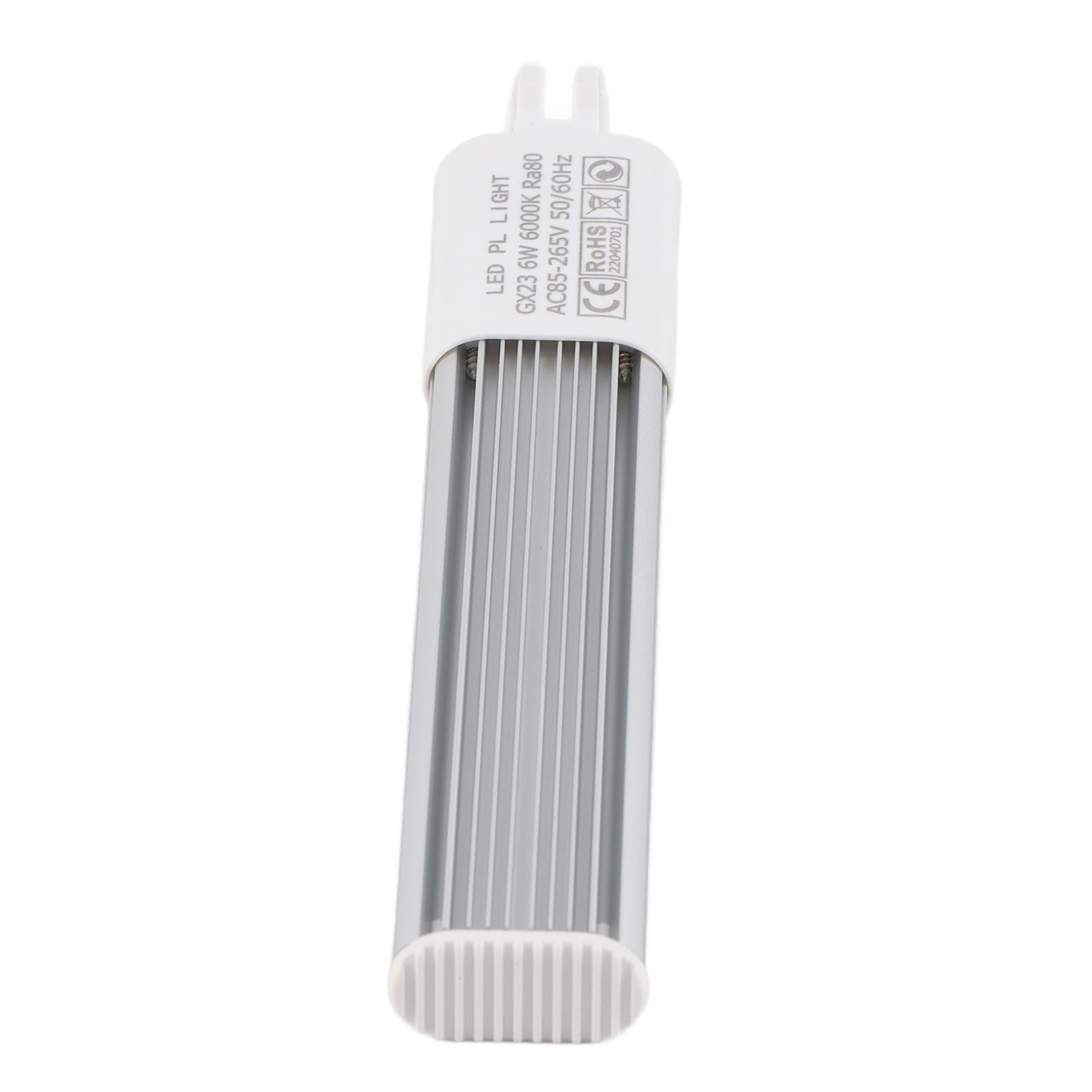 6W 2-Pin LED Compact Lamp Horizontal Recessed Tube Light Bulb Lighting Fixtures GX23 Cool White