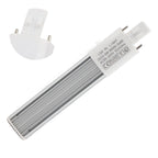 6W 2-Pin LED Compact Lamp Horizontal Recessed Tube Light Bulb Lighting Fixtures GX23 Cool White