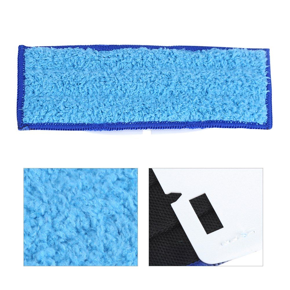 10 Pcs Replacement Washable Wet Dry Mopping Pads for Braava Jet 240/241(Blue)