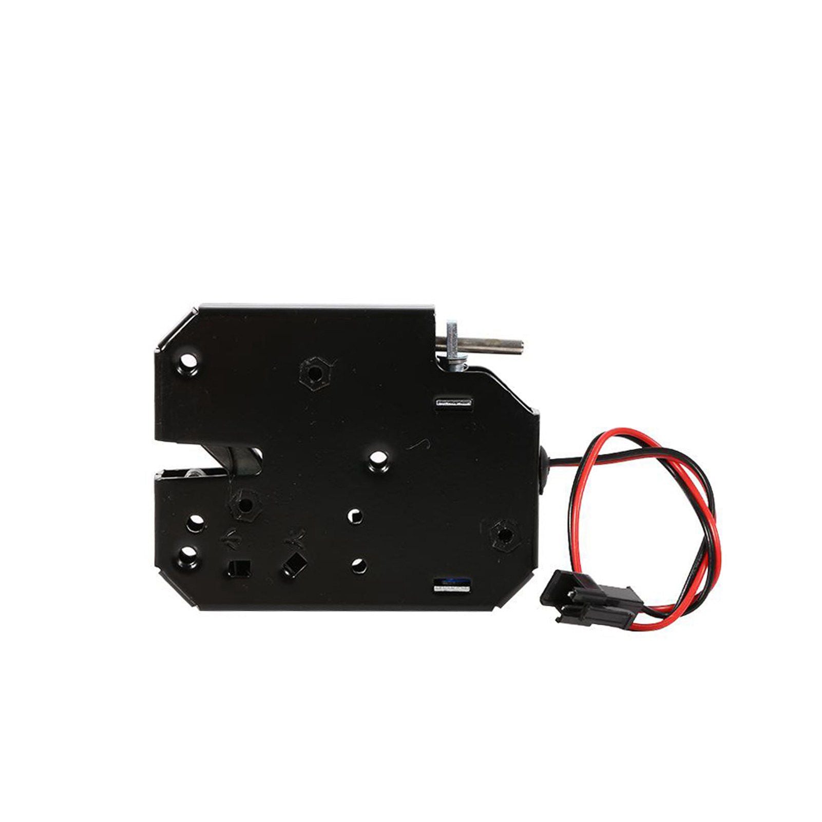 DC 12V 2A Electromagnetic Electric Control Cabinet Drawer Lockers Lock Latch Carbon Steel Black