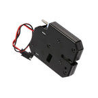 DC 12V 2A Electromagnetic Electric Control Cabinet Drawer Lockers Lock Latch Carbon Steel Black