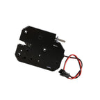 DC 12V 2A Electromagnetic Electric Control Cabinet Drawer Lockers Lock Latch Carbon Steel Black