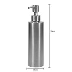 350ml Stainless Steel Soap Dispenser Kitchen Sink Faucet Bathroom Shampoo Box Soap Container