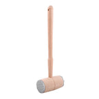 Two Sides Wood Meat Hammer Mallet Pounder for Tenderizing Steak Beef Practical Kitchen Tool