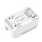 1Pc 0-60℃ Adjustable Electric Mechanical Thermostat Temperature Controller Switch (Blue Button)