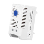 1Pc 0-60℃ Adjustable Electric Mechanical Thermostat Temperature Controller Switch (Blue Button)
