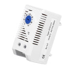 1Pc 0-60℃ Adjustable Electric Mechanical Thermostat Temperature Controller Switch (Blue Button)