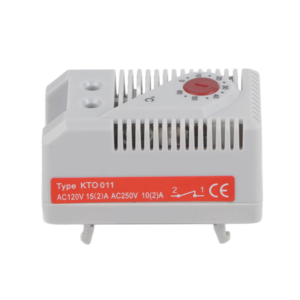 1Pc 0-60℃ Adjustable Compact Electric Mechanical Thermostat Temperature Controller Switch New