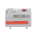 1Pc 0-60℃ Adjustable Compact Electric Mechanical Thermostat Temperature Controller Switch New
