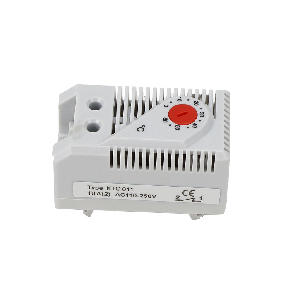 1Pc 0-60℃ Adjustable Compact Electric Mechanical Thermostat Temperature Controller Switch New