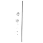 1Pc 40cm Long Door Loop With Triangle Ends For Exposed Mortise Mounting Protect Wire Cable