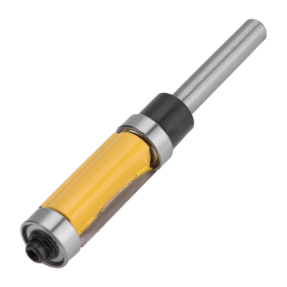 New 1/4" Shank Top Bottom Bearing Flush Trim Router Bit For Woodworking Cutter Tool