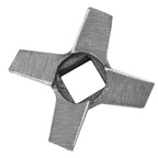 Cross shaped Professional Steel Kitchen Meat Grinder Blade Mincers Cutter Part #5