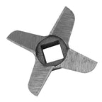 Cross shaped Professional Steel Kitchen Meat Grinder Blade Mincers Cutter Part #8