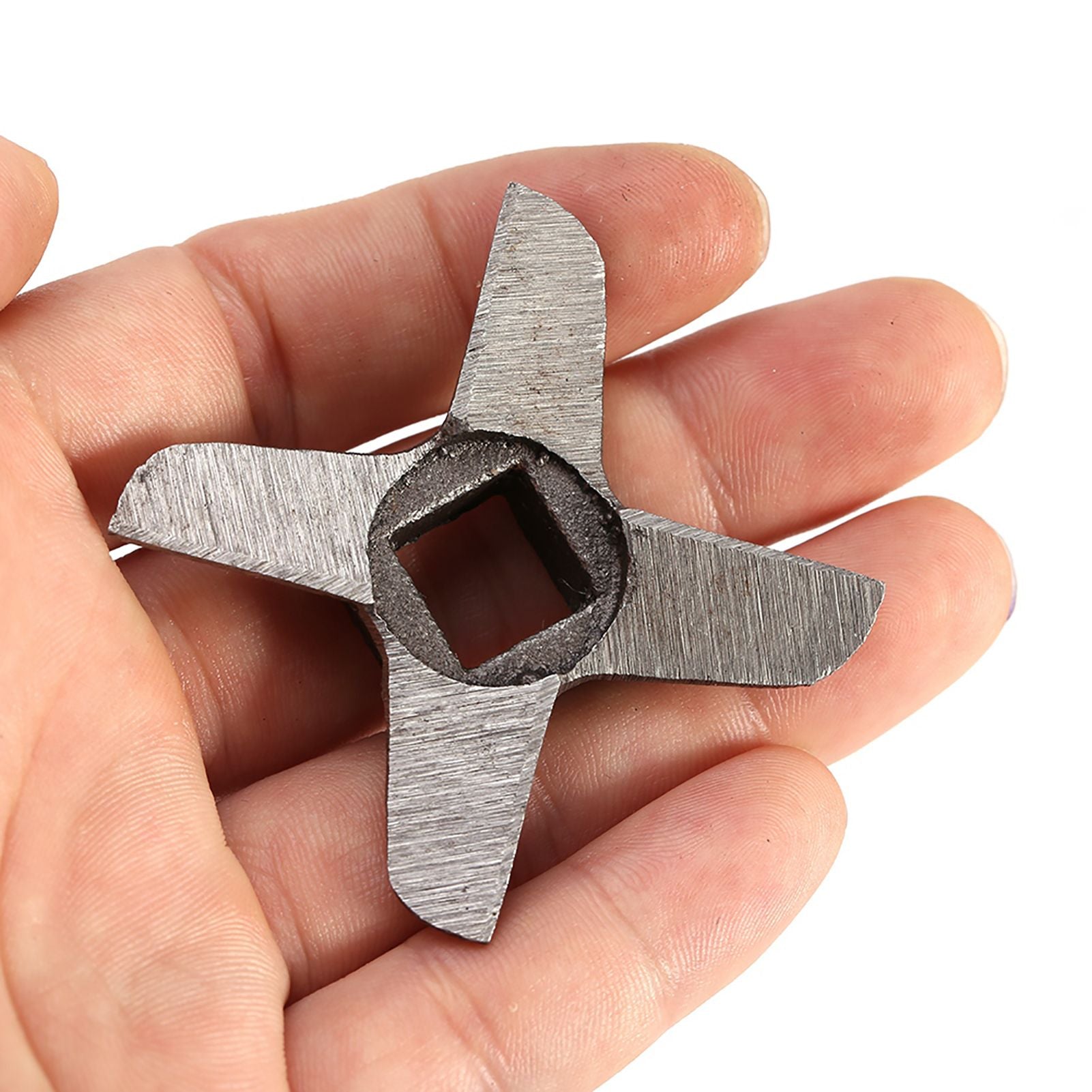 Cross shaped Professional Steel Kitchen Meat Grinder Blade Mincers Cutter Part #10