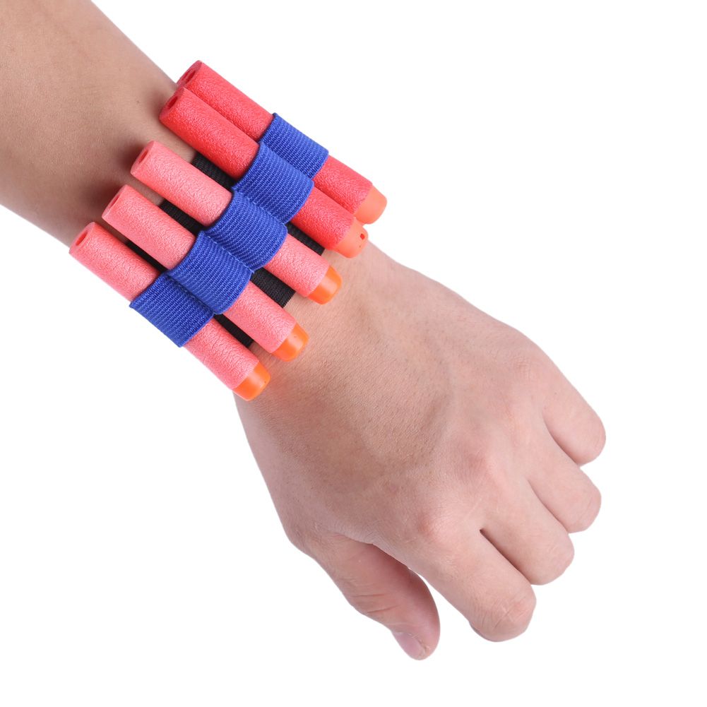 Professional Toy Gun Wristband Toy Soft Bullets Band Holder Storage Outdoor Game Equipment