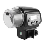 Digital LCD Electronic Fish Feeder Dispenser Timer Automatic Aquarium Tank Food Feeding Machine