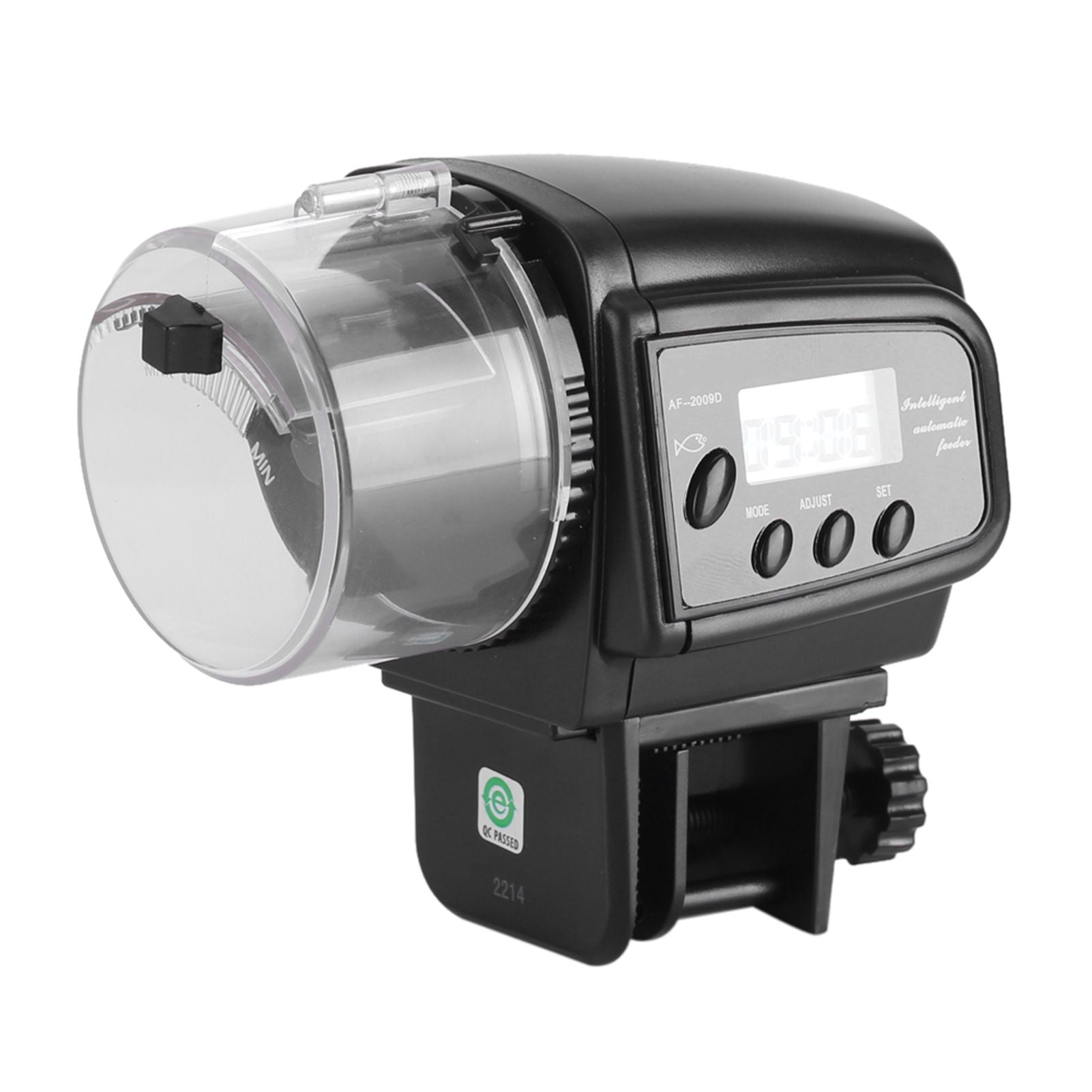 Digital LCD Electronic Fish Feeder Dispenser Timer Automatic Aquarium Tank Food Feeding Machine