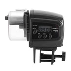 Digital LCD Electronic Fish Feeder Dispenser Timer Automatic Aquarium Tank Food Feeding Machine