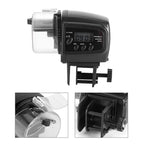 Digital LCD Electronic Fish Feeder Dispenser Timer Automatic Aquarium Tank Food Feeding Machine