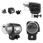 Digital LCD Electronic Fish Feeder Dispenser Timer Automatic Aquarium Tank Food Feeding Machine