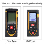 SNDWAY Handheld Digital Laser Distance Meter Self Calibration Length/Volume Measure Tool 40m